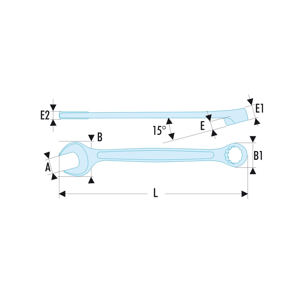 Clé mixte OGV 6mm SLS - FACOM - 440.6SLS