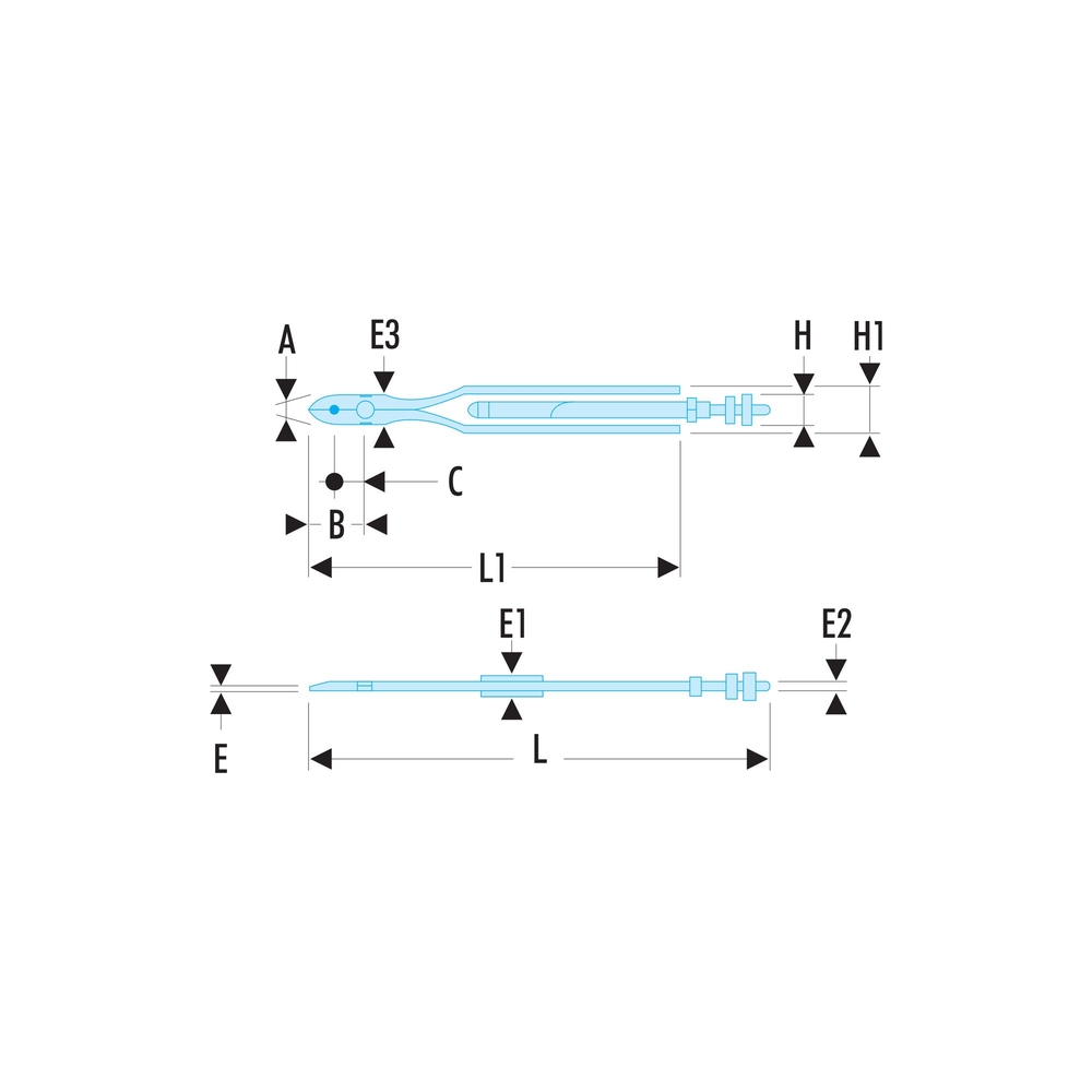 Pince à freiner 360 mm - FACOM - 445.10DS