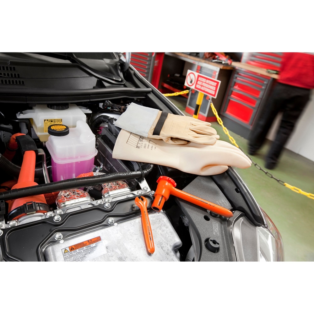 Clé à fourche isolée 1000 V 10 mm série VSE - FACOM - 46.10AVSE