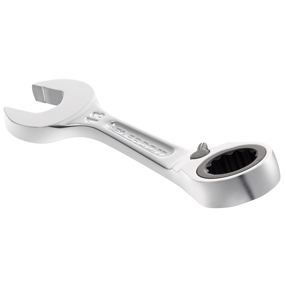 Clé mixte à cliquet courte 16 mm - Par 5 - FACOM - 467BS.16
