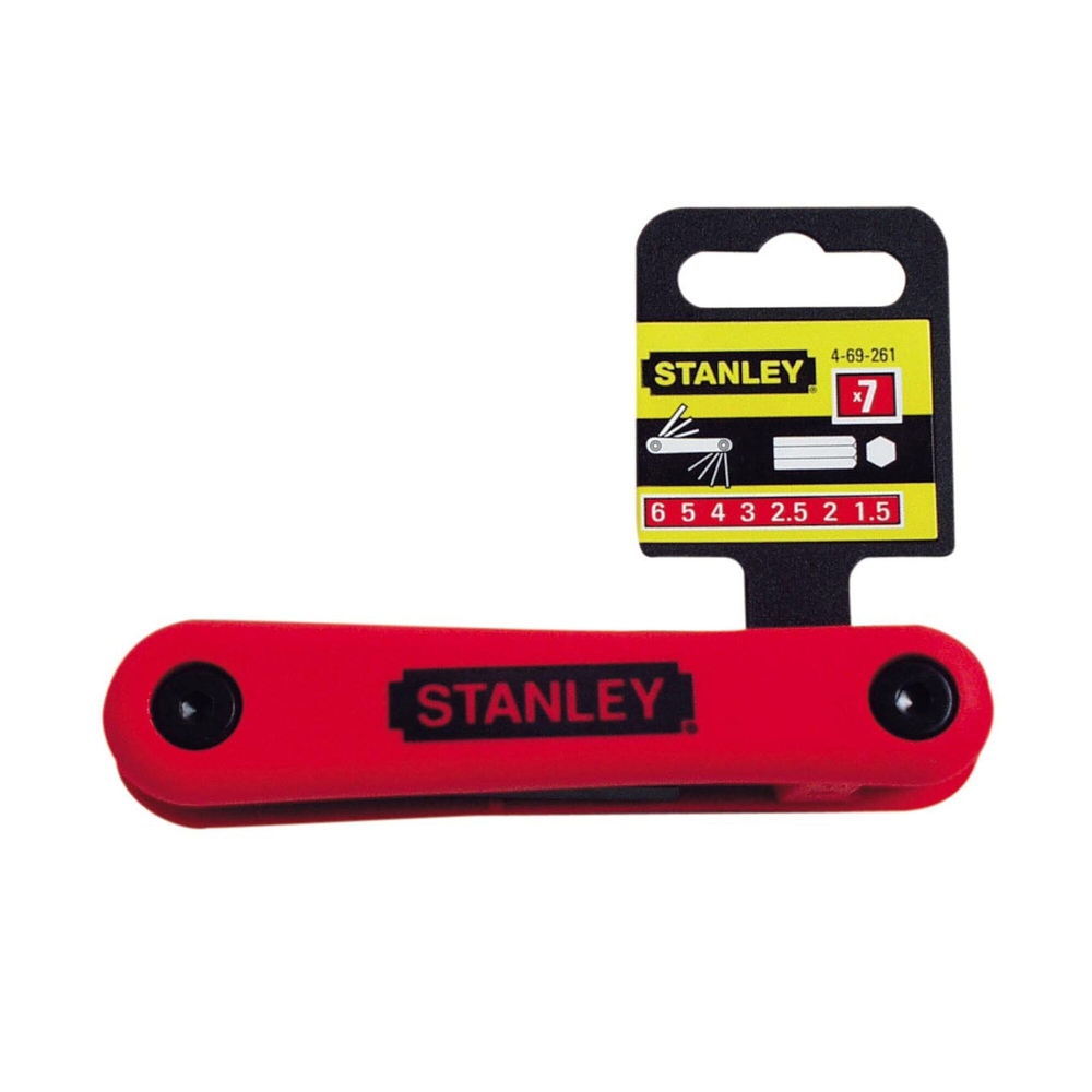 Clé mâle gamme pro - jeu de 7 pièces - 4-69-261 - STANLEY