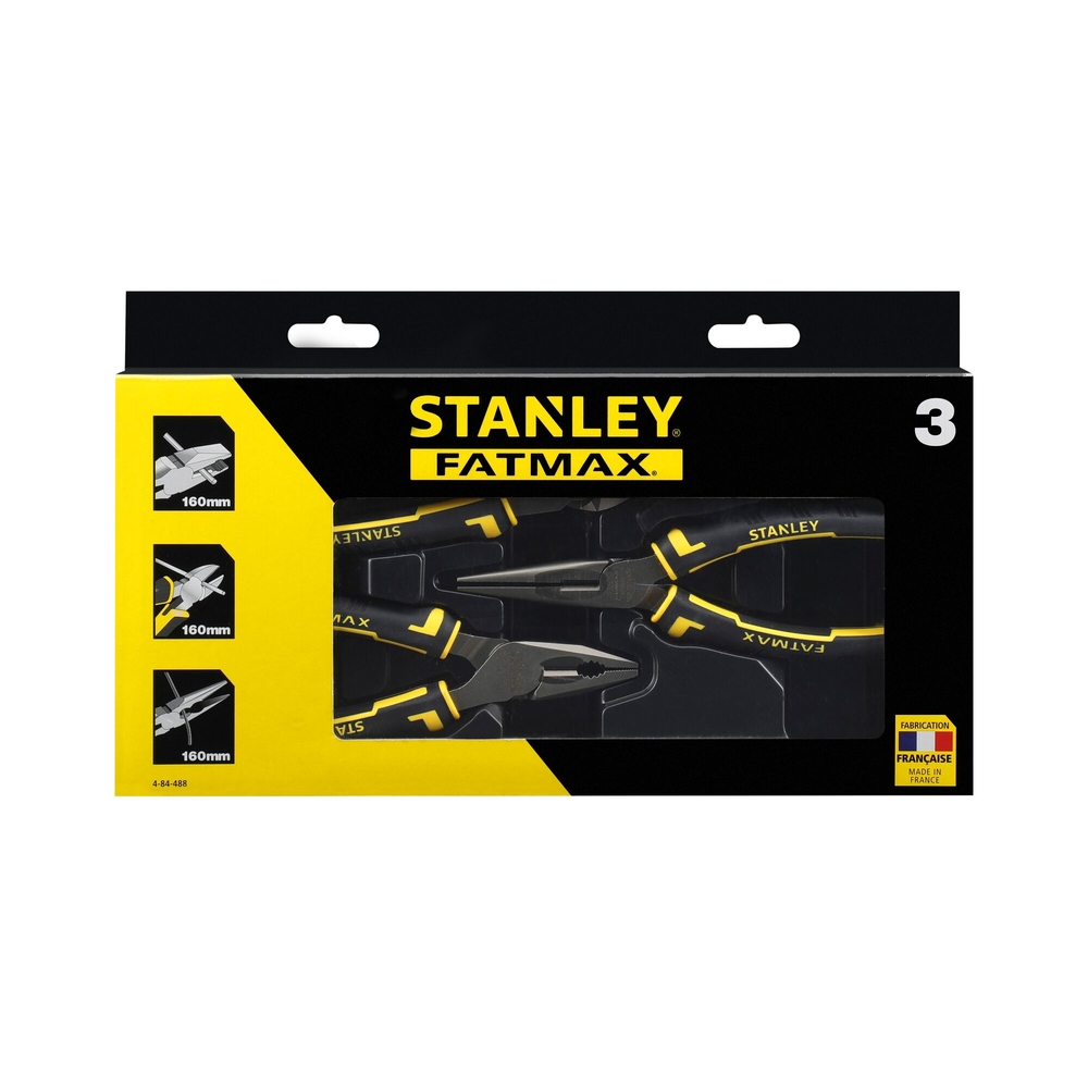 Coffret de 3 pinces Maxsteel - 4-84-488 - STANLEY FATMAX