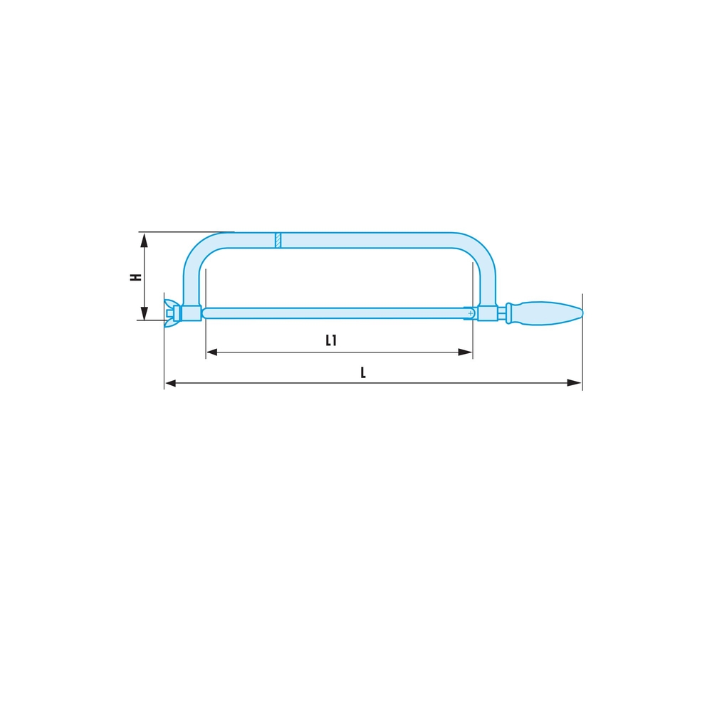Monture de scie à métaux 500mm antidéflagrant - FACOM - 599SR