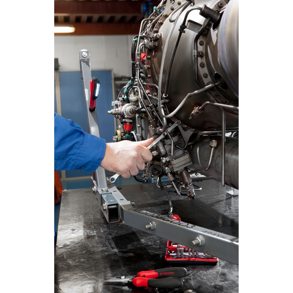 Clé polygonale longue contrecoudée métrique 12 x 13 mm - FACOM - 59L.12X13