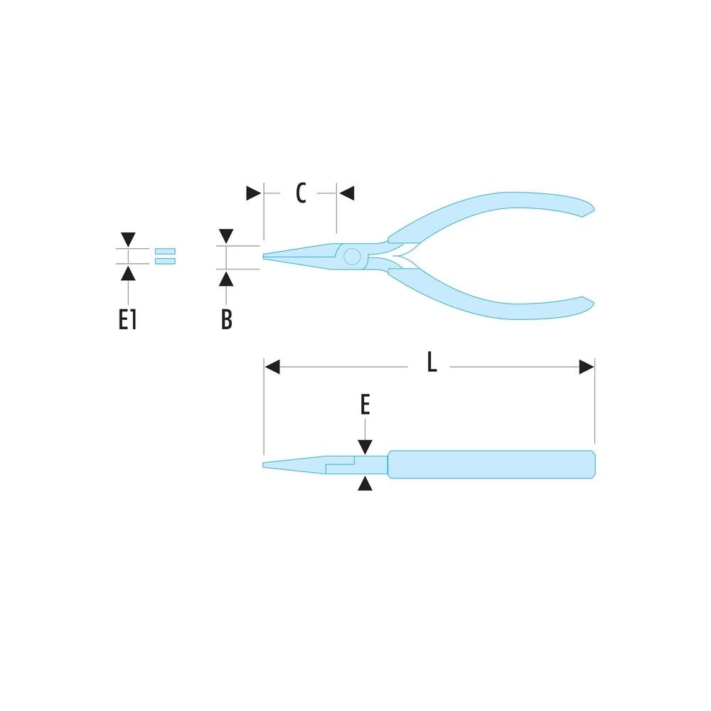 Clé polygonale longue contrecoudée métrique 18 x 19 mm - FACOM - 59L.18x19
