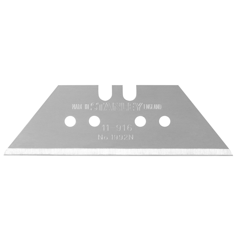 Lames de couteau 1992 avec trou - 10 distributeur de 10 lames - 6-11-916 - STANLEY