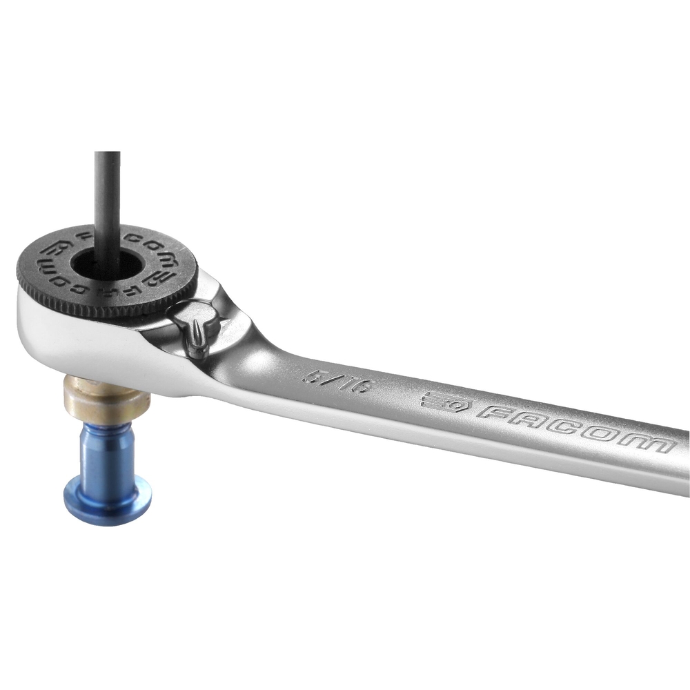 Clé à cliquet porte embouts 1/4