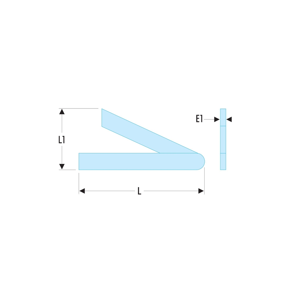 Fausse équerre 817.15 - 150mm - FACOM - 817.15