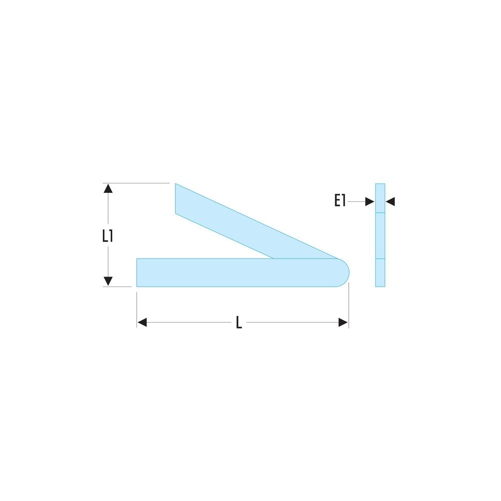 Fausse équerre 817.20 - 200mm - FACOM - 817.20