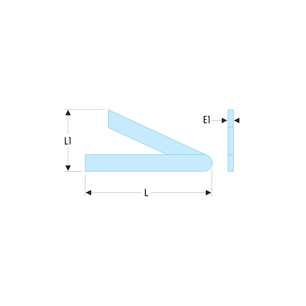 Fausse équerre 817.25 - 250mm - FACOM - 817.25