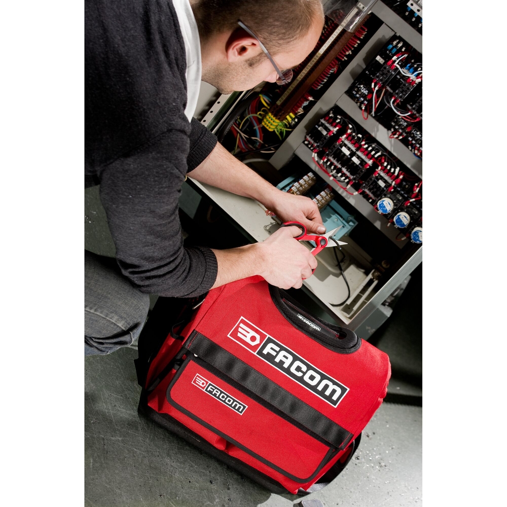 Ciseaux d'électriciens gainés - Par 5 - FACOM - 841A.4