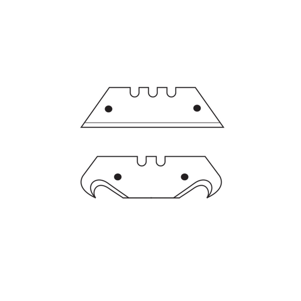 Cutter à lame rétractable - Par 5 - FACOM - 844.D