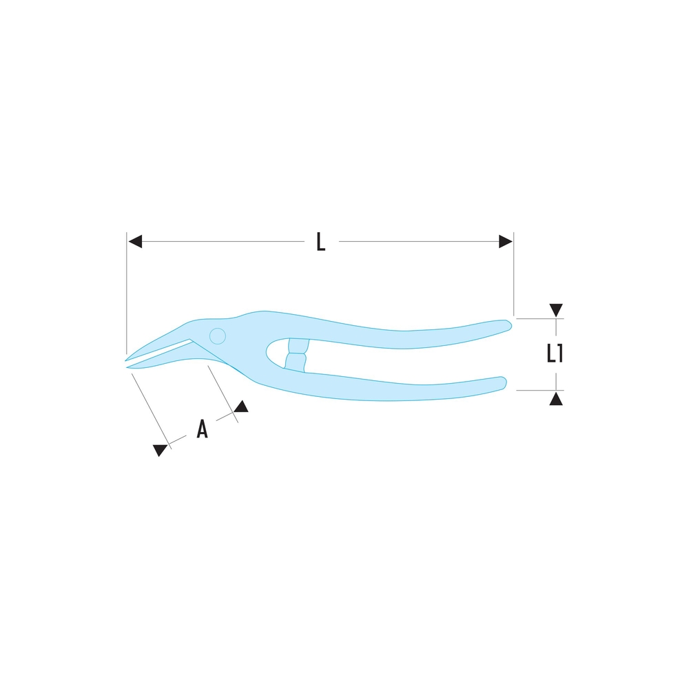 Cisaille chantourneuse 26cm - Par 5 - FACOM - 883B