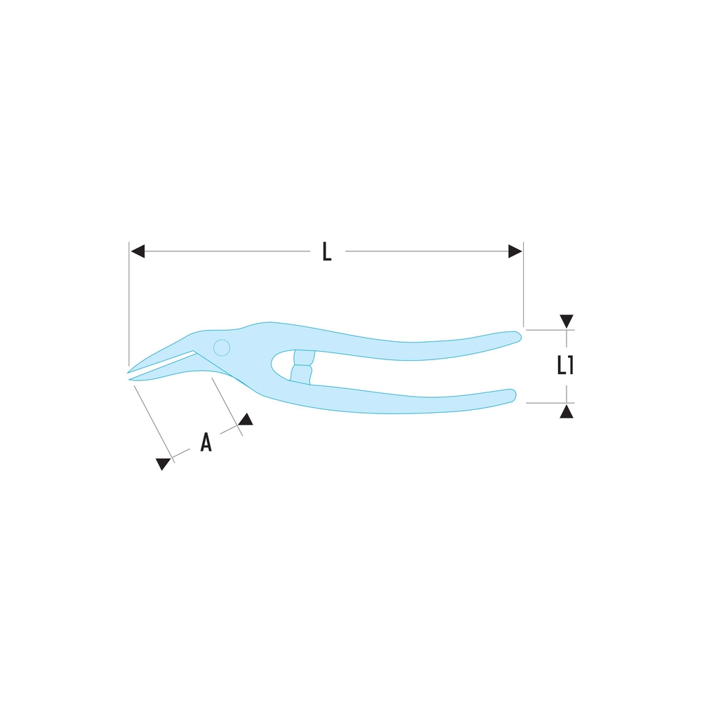 Cisaille passe-franc 30cm - FACOM - 884.30