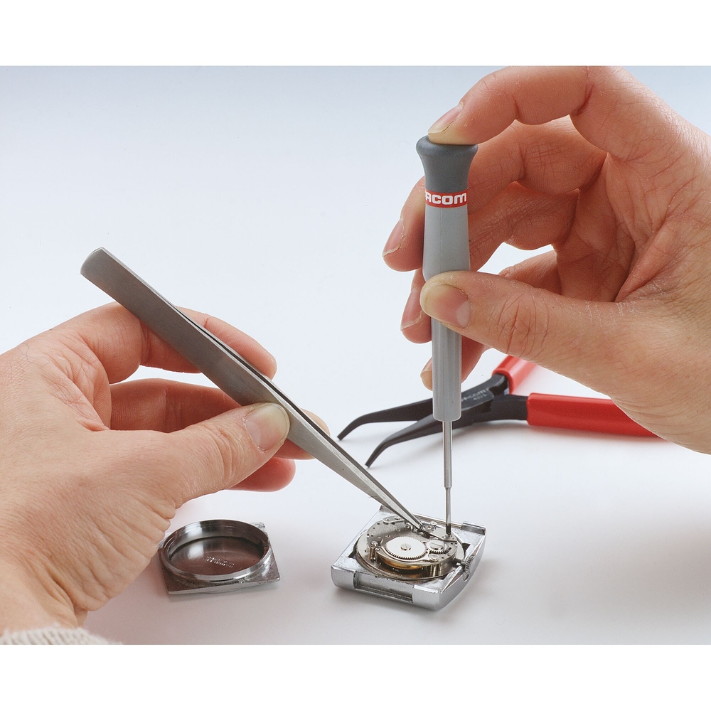 Tournevis MICRO-TECH à lame remplaçable pour vis à fente 12 x 35 mm - Par 5 - FACOM - AEF.1.2X35