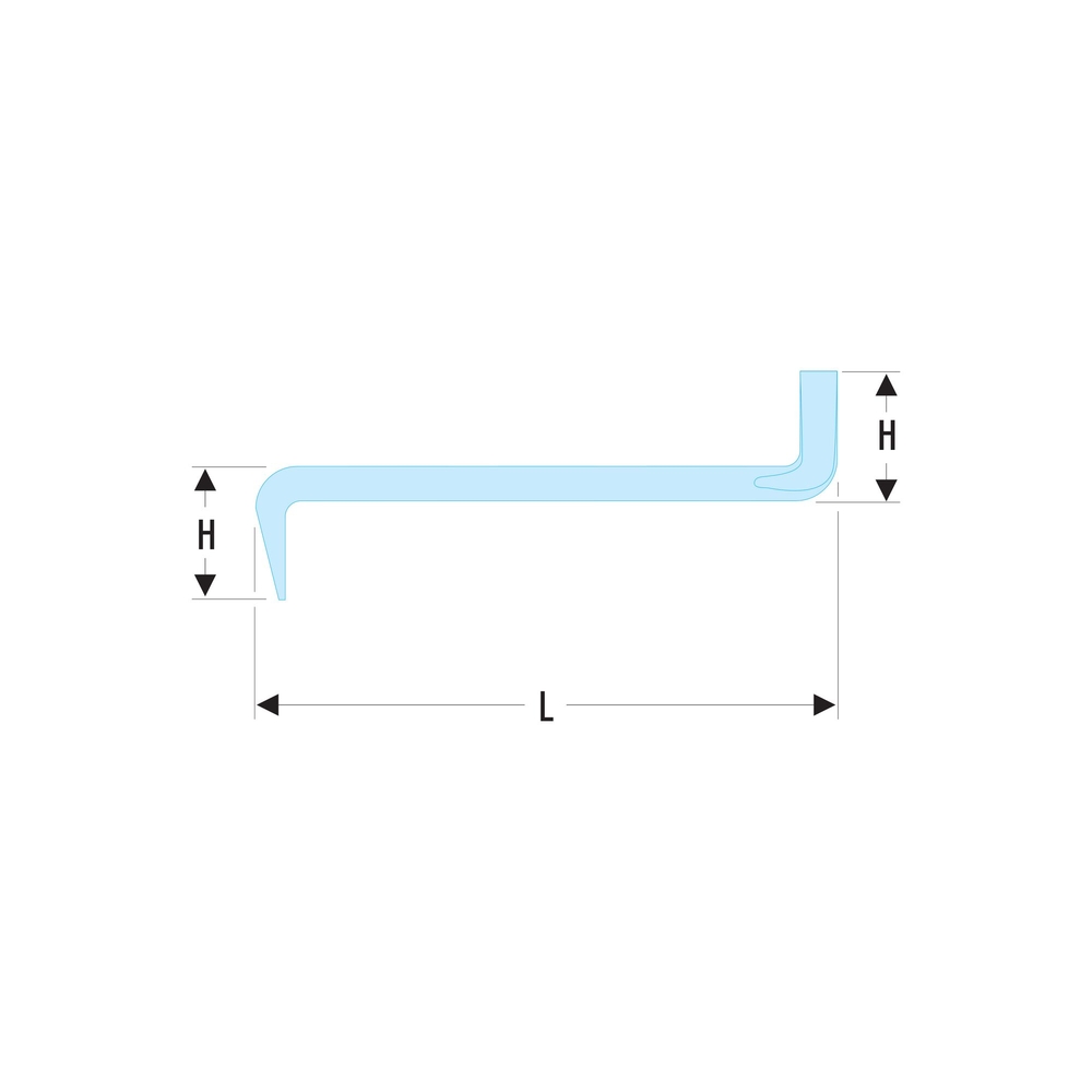 Tournevis coudé fente 1,2x8,0 - FACOM - AKZ.6