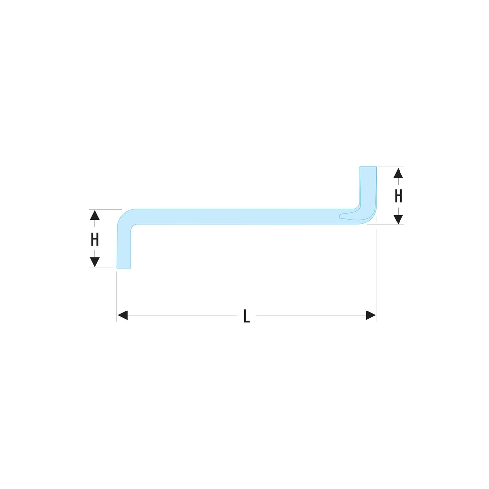 Tournevis coudés pour vis Phillips taille PH1 et PH2 - FACOM - APZ.B