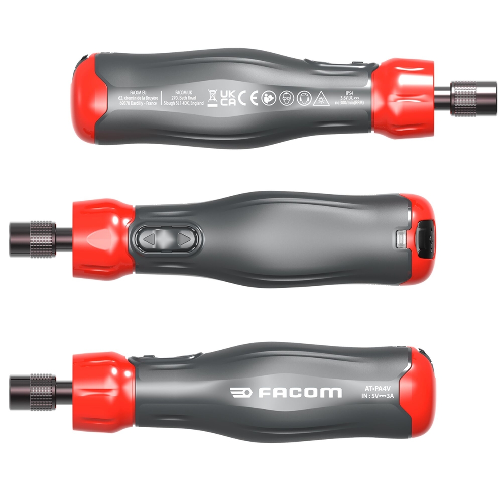 Tournevis assisté 4v + emboutsPH-PZ - FACOM - AT.PA4V