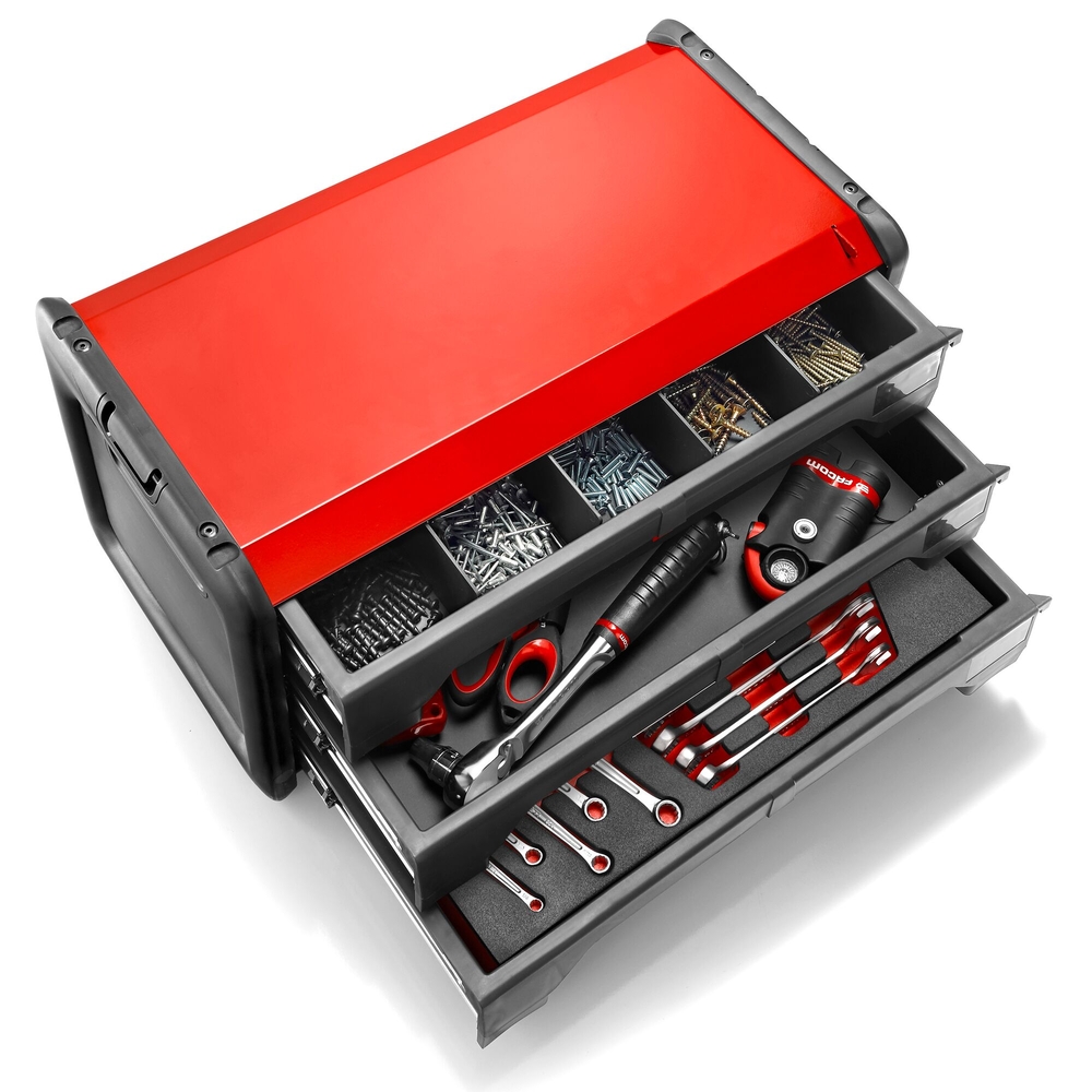 Boite à outils bi-matière - 3 tiroirs - FACOM - BT.203