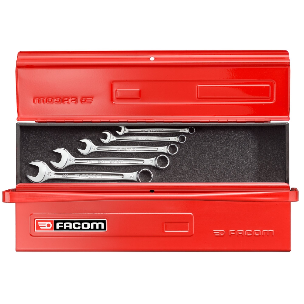 Boîte à outils métallique 3 cases - Par 5 - FACOM - BT.9