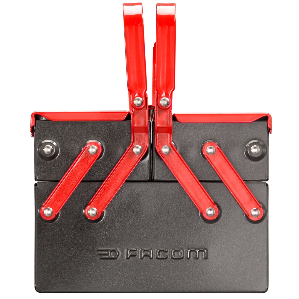 Boîte à outils métallique 3 cases - Par 5 - FACOM - BT.9