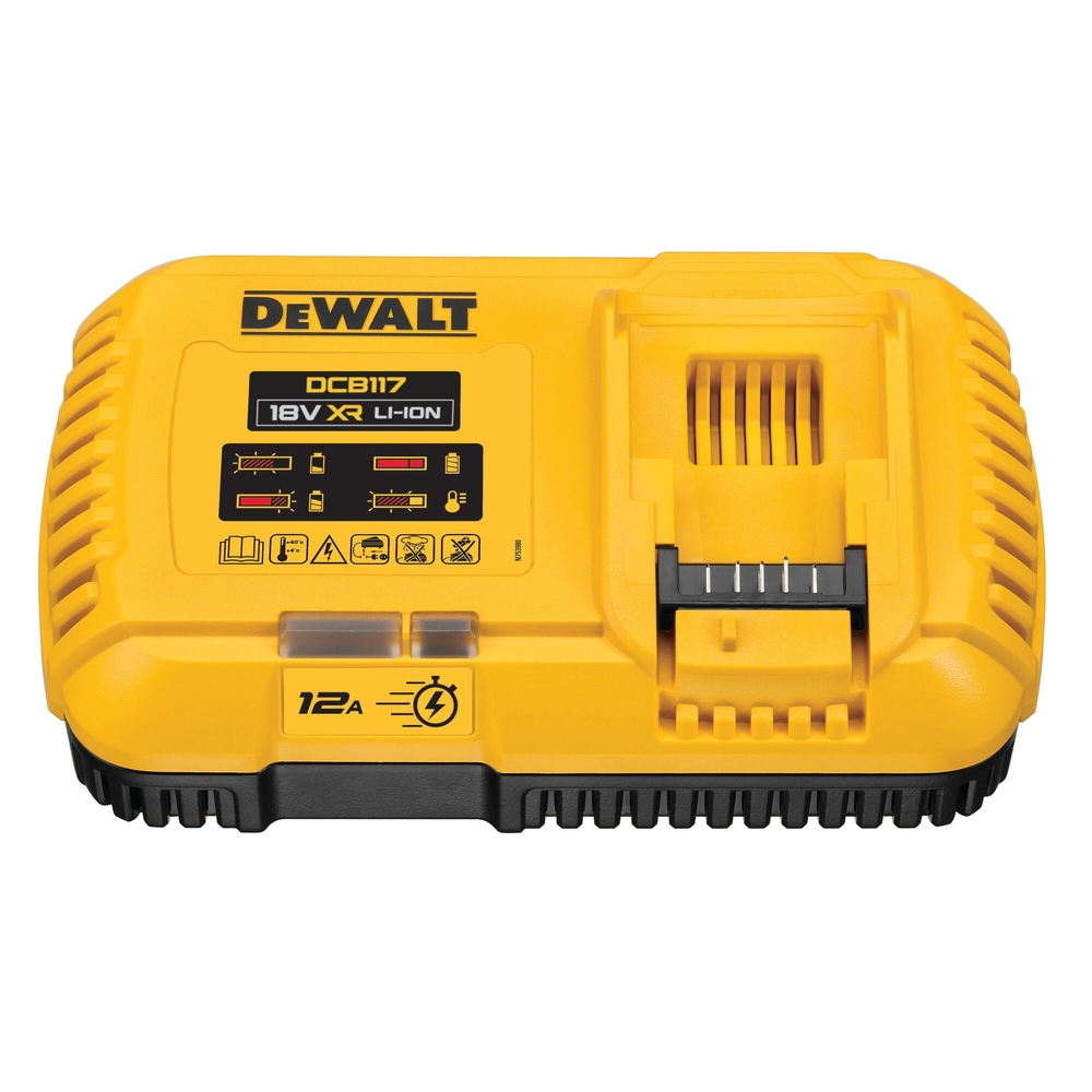 Chargeur rapide XR 18 V / 54 V - pour batteries de 1,3 Ah à 9 Ah Li-Ion - DCB117-QW - DEWALT