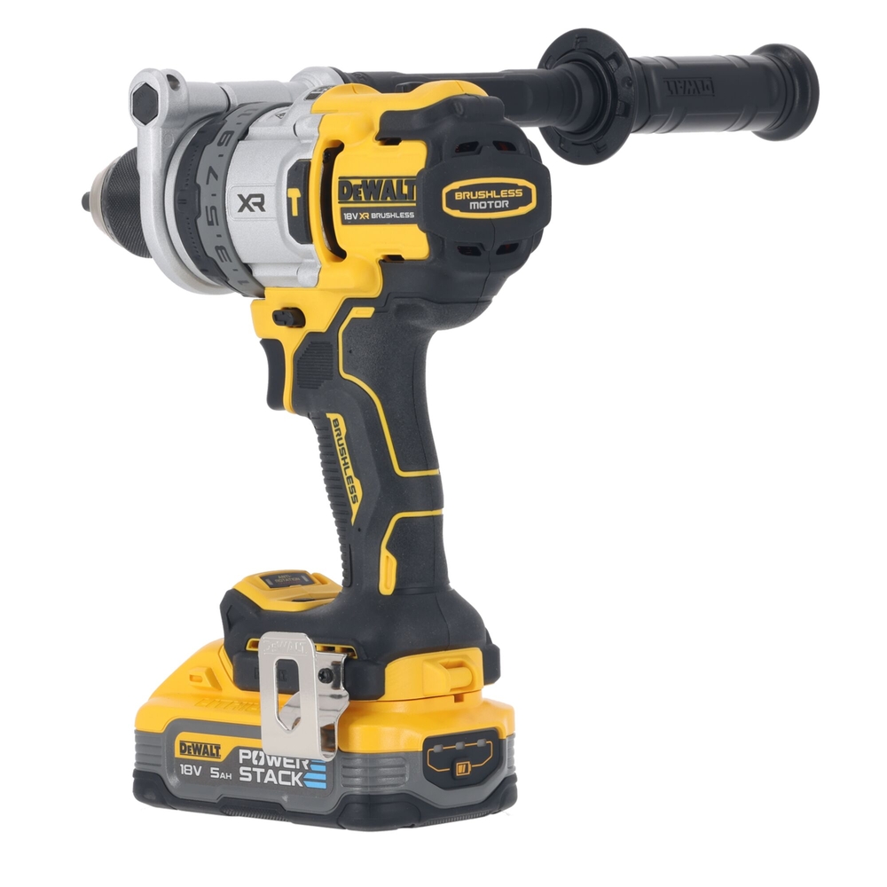 Perceuse-visseuse à percussion Premium 3 vitesses XRP 18V 5Ah Li-Ion Brushless - DCD1007H2T-QW - DEWALT