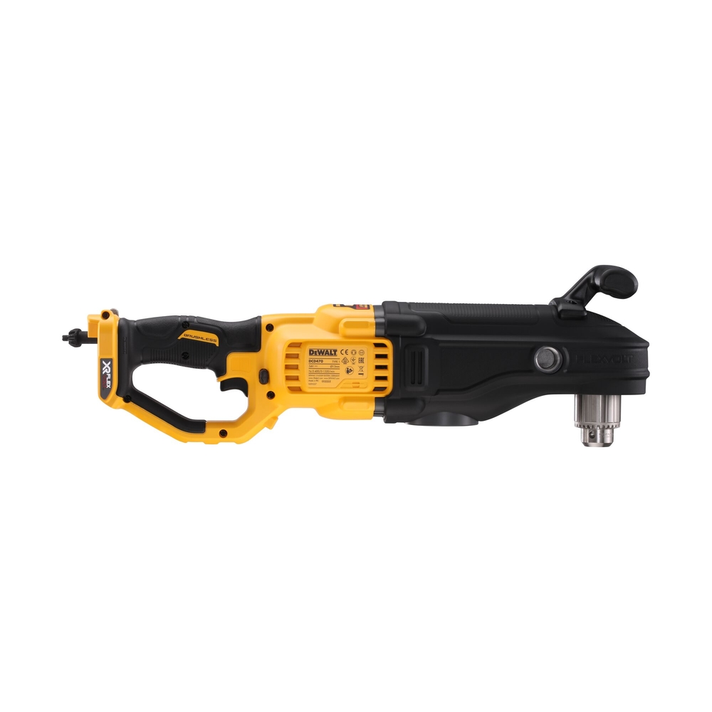 Perceuse-visseuse d'angle XR FLEXVOLT 54 V Brushless - sans batterie ni chargeur - DCD470N-XJ - DEWALT