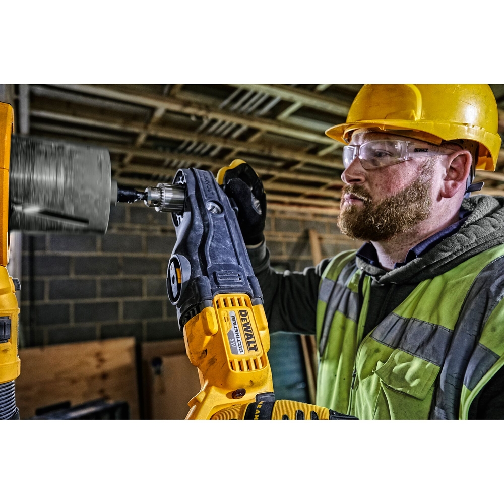 Perceuse-visseuse d'angle XR FLEXVOLT 54 V Brushless - sans batterie ni chargeur - DCD470N-XJ - DEWALT