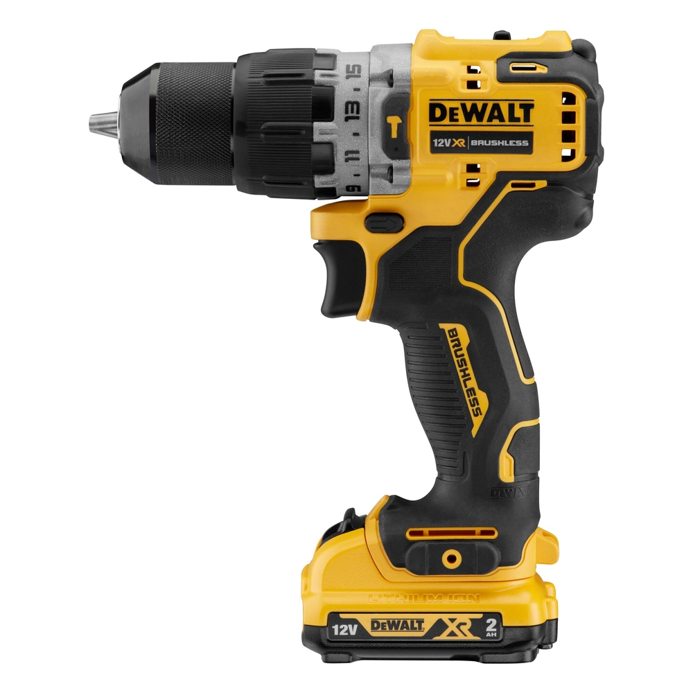 Perceuse-visseuse percussion XR 12 V 2 Ah Li-Ion Brushless - DCD706D2-QW - DEWALT