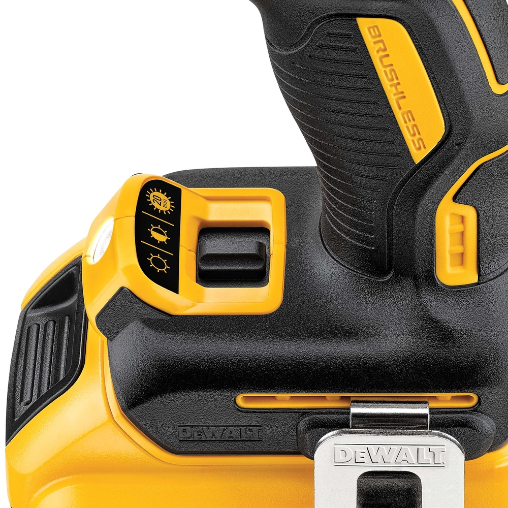Perceuse visseuse percussion Compacte XR 18V 2Ah Li-Ion Brushless -coffret TSTAK - DCD796D2-QW - DEWALT