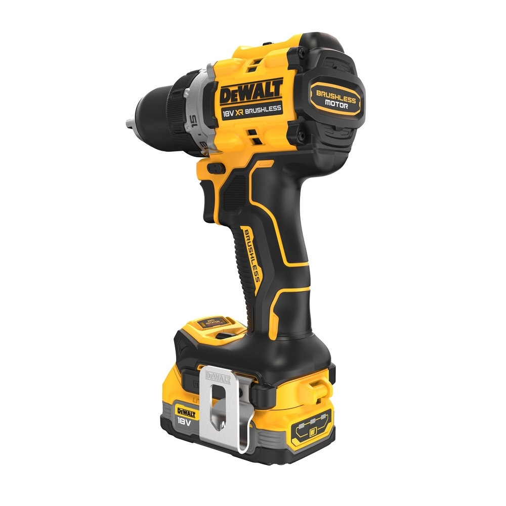 Perceuse-visseuse compacte XR 18 V 1,7 Ah Li-Ion Brushless - POWERSTACK - DCD800E2T-QW - DEWALT