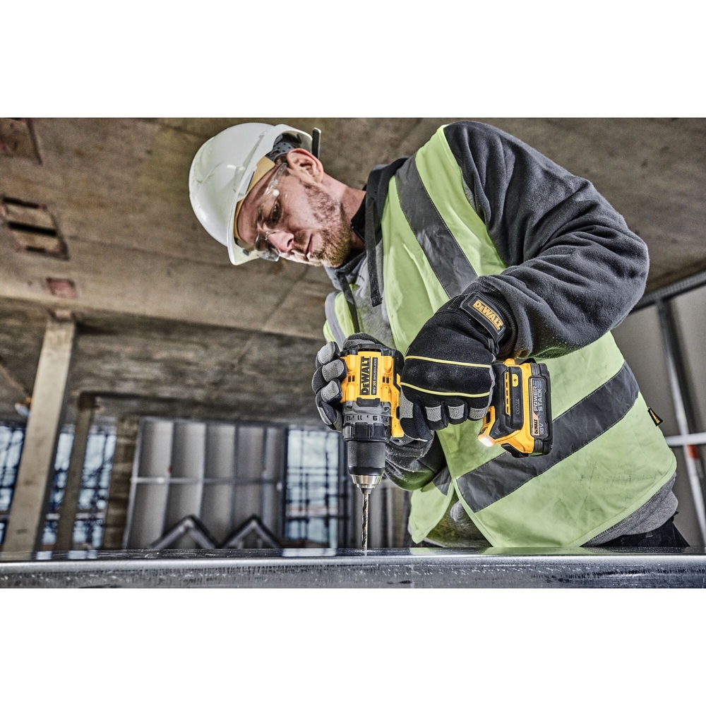 Perceuse-visseuse compacte XR 18 V 1,7 Ah Li-Ion Brushless - POWERSTACK - DCD800E2T-QW - DEWALT
