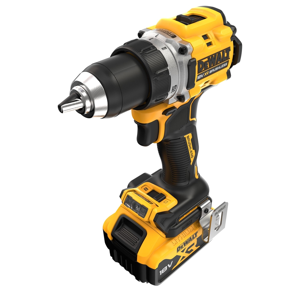 Perceuse-visseuse compacte XR 18 V 5 Ah Li-Ion Brushless - DCD800P2T-QW - DEWALT