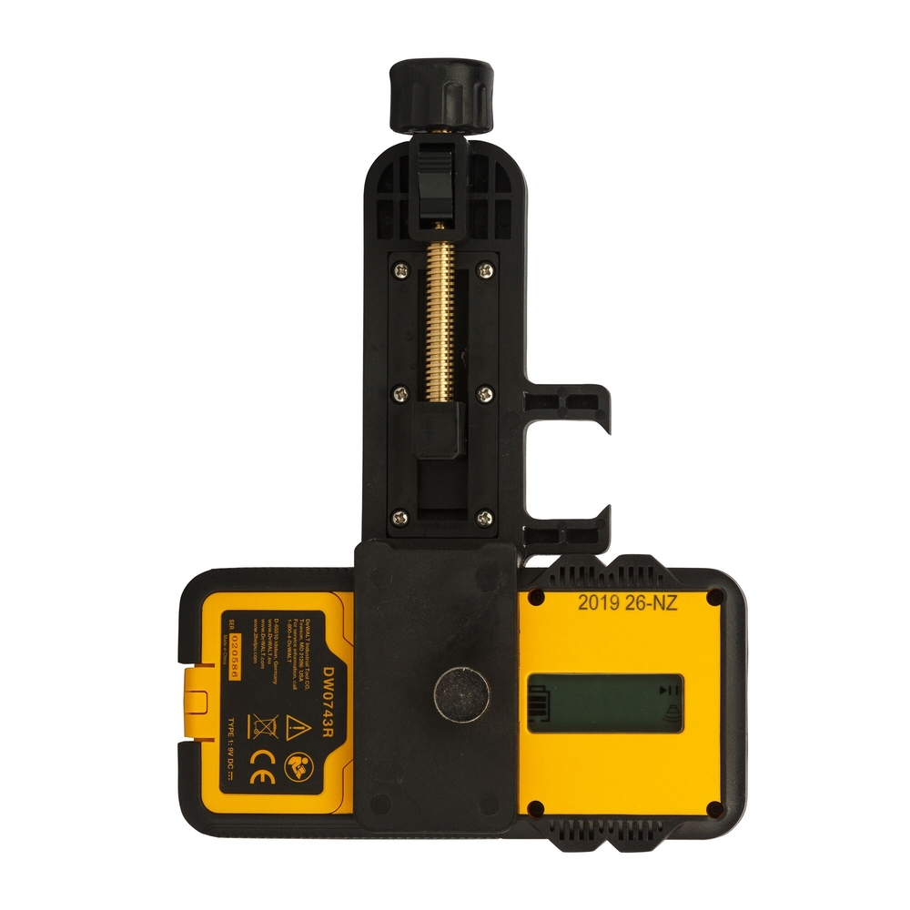 Niveau laser rotatif intérieur 18 V 2 Ah Li-Ion - faisceaux rouges - DCE074D1R-QW - DEWALT