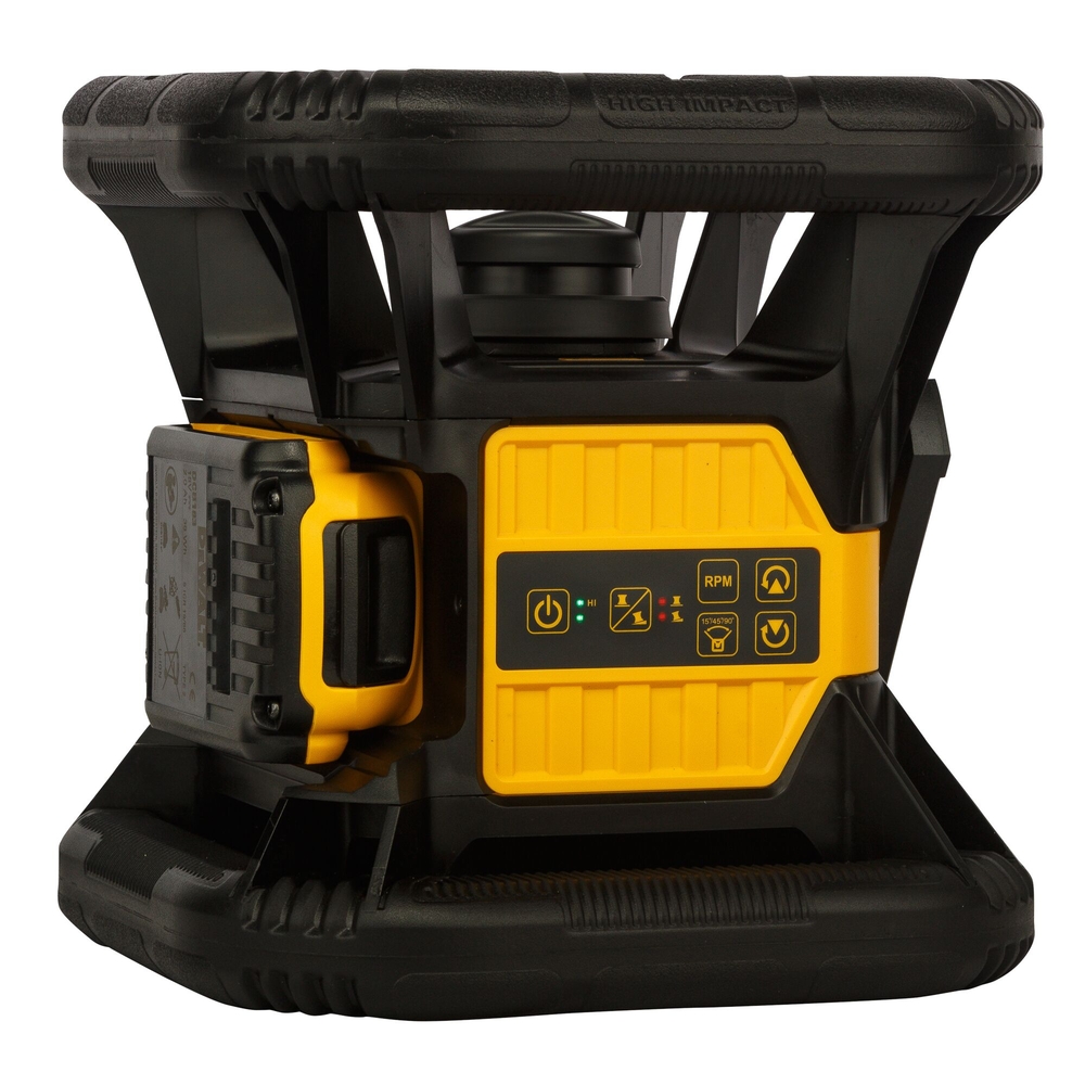 Niveau laser rotatif intérieur 18 V 2 Ah Li-Ion - faisceaux rouges - DCE074D1R-QW - DEWALT