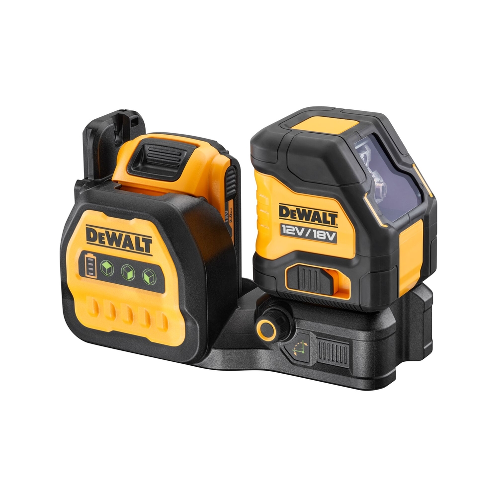 Laser croix XR 12 V / 18 V 2 Ah Li-Ion - faisceau vert - DCE088D1G18-QW - DEWALT
