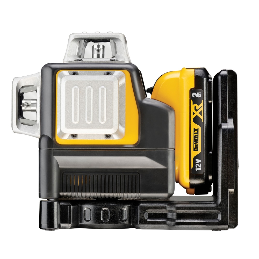 Niveau laser multilignes 3 x 360° XR 12 V 2 Ah Li-Ion - faisceaux verts - DCE089D1G-QW - DEWALT