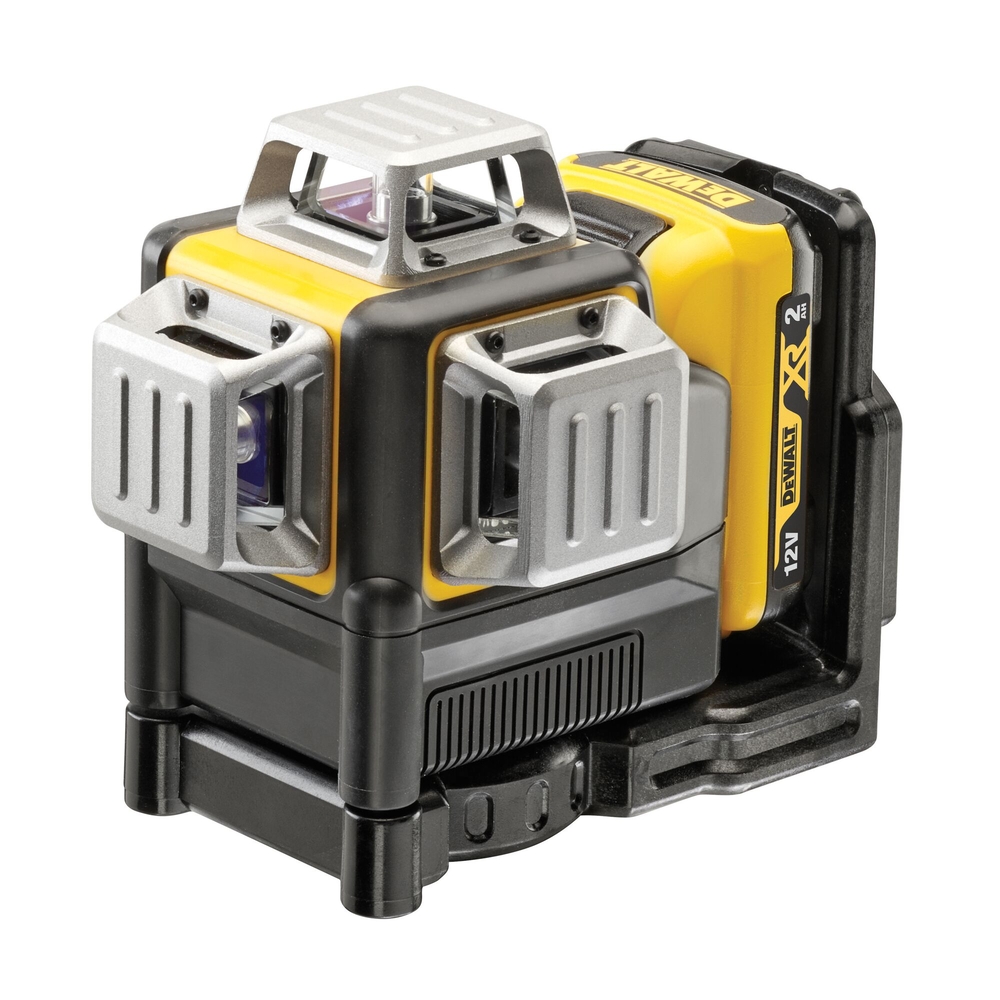 Niveau laser multilignes 3 x 360° XR 12 V 2 Ah Li-Ion - faisceaux verts - DCE089D1G-QW - DEWALT