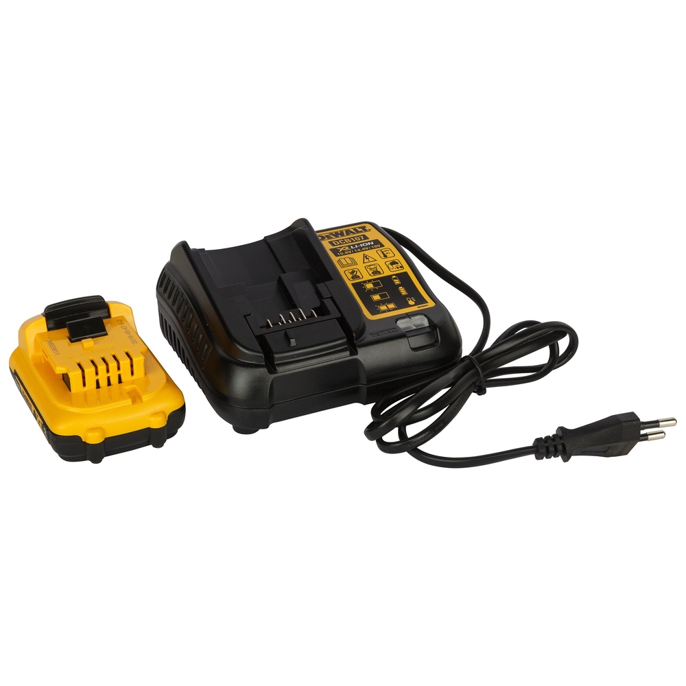 Niveau laser multilignes 3 x 360° XR 12 V 2 Ah Li-Ion - faisceaux verts - DCE089D1G-QW - DEWALT