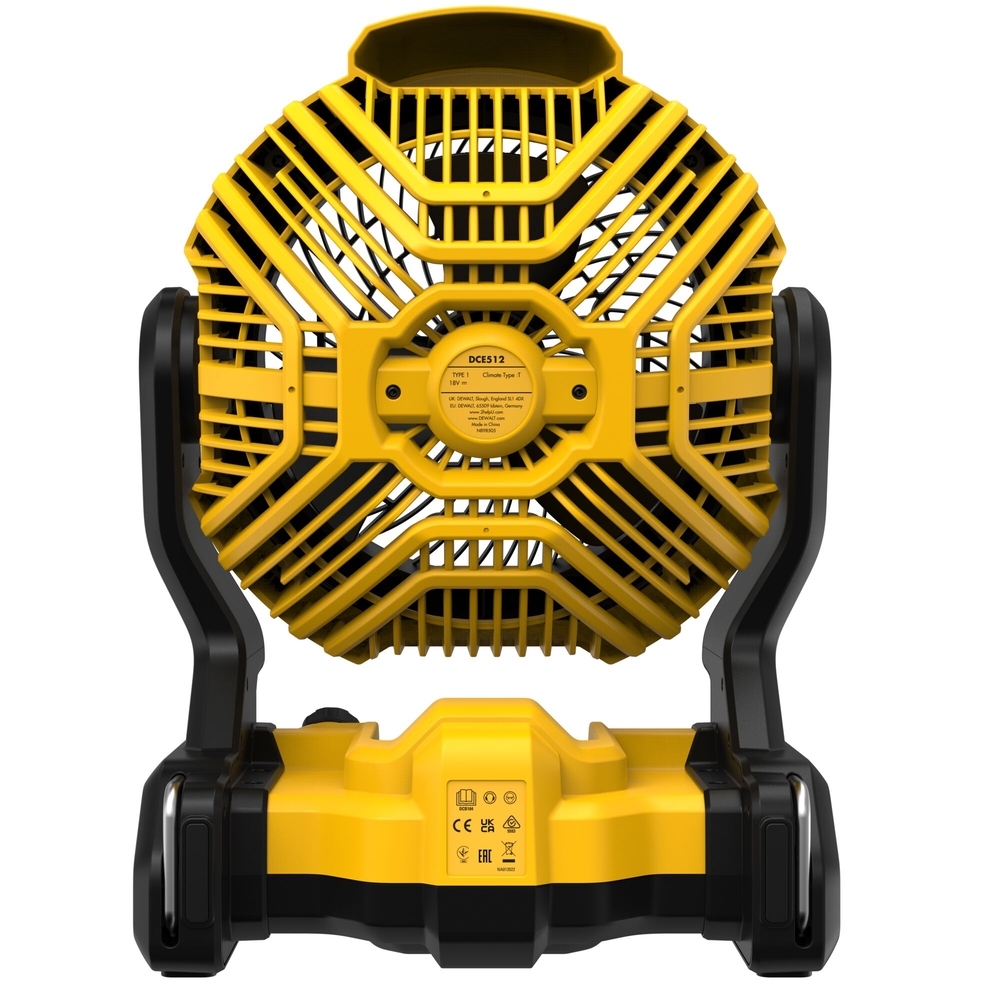 Ventilateur XR 18 V - sans batterie ni chargeur - DCE512N-XJ - DEWALT
