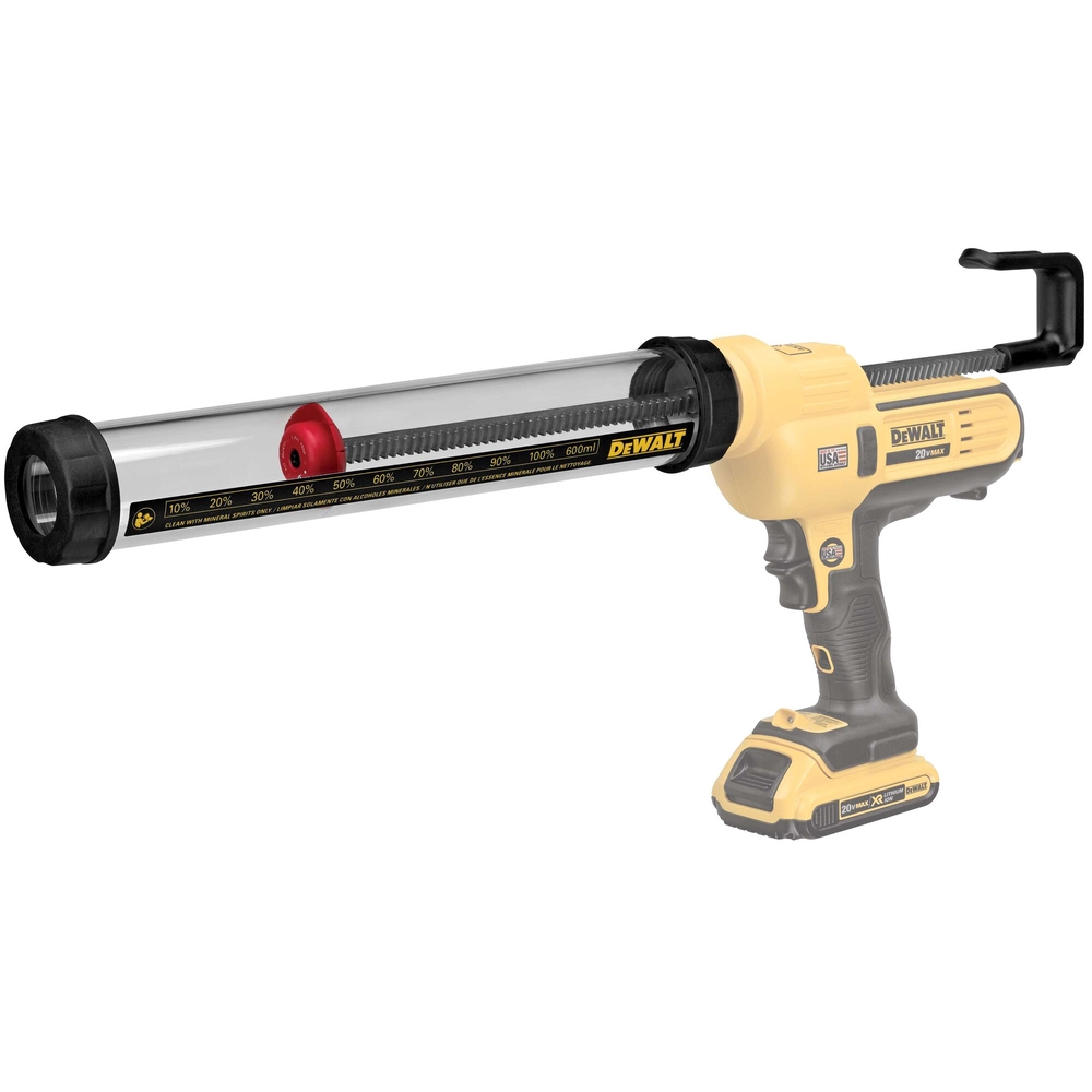 Tube long transparent pour pistolet à mastic - DCE5801-XJ - DEWALT