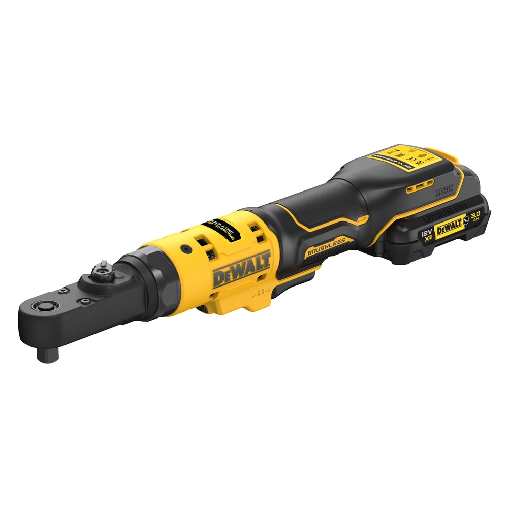 Clé à cliquet XR 12V 3Ah Li-Ion Brushless - Têtes 1/4