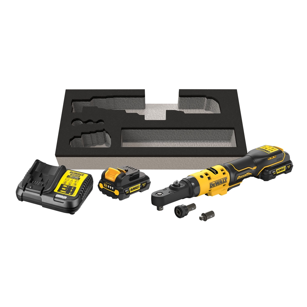Clé à cliquet XR 12V 3Ah Li-Ion Brushless - Têtes 1/4