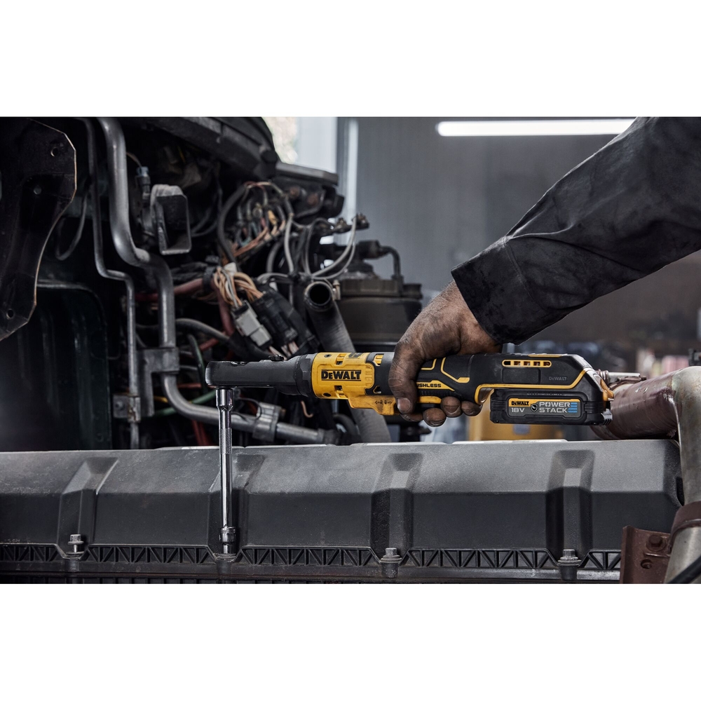 Clé à cliquet XR 18V 1.7Ah Li-Ion Brushless - Têtes interchangeables 3/8
