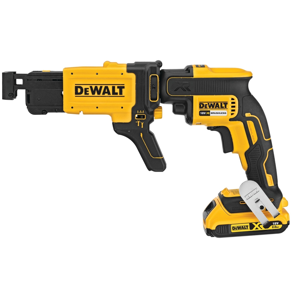Chargeur vis en bande pour visseuse à plaques de plâtre XR 18 V  - DCF6202-XJ - DEWALT