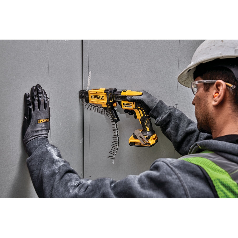 Chargeur vis en bande pour visseuse à plaques de plâtre XR 18 V  - DCF6202-XJ - DEWALT