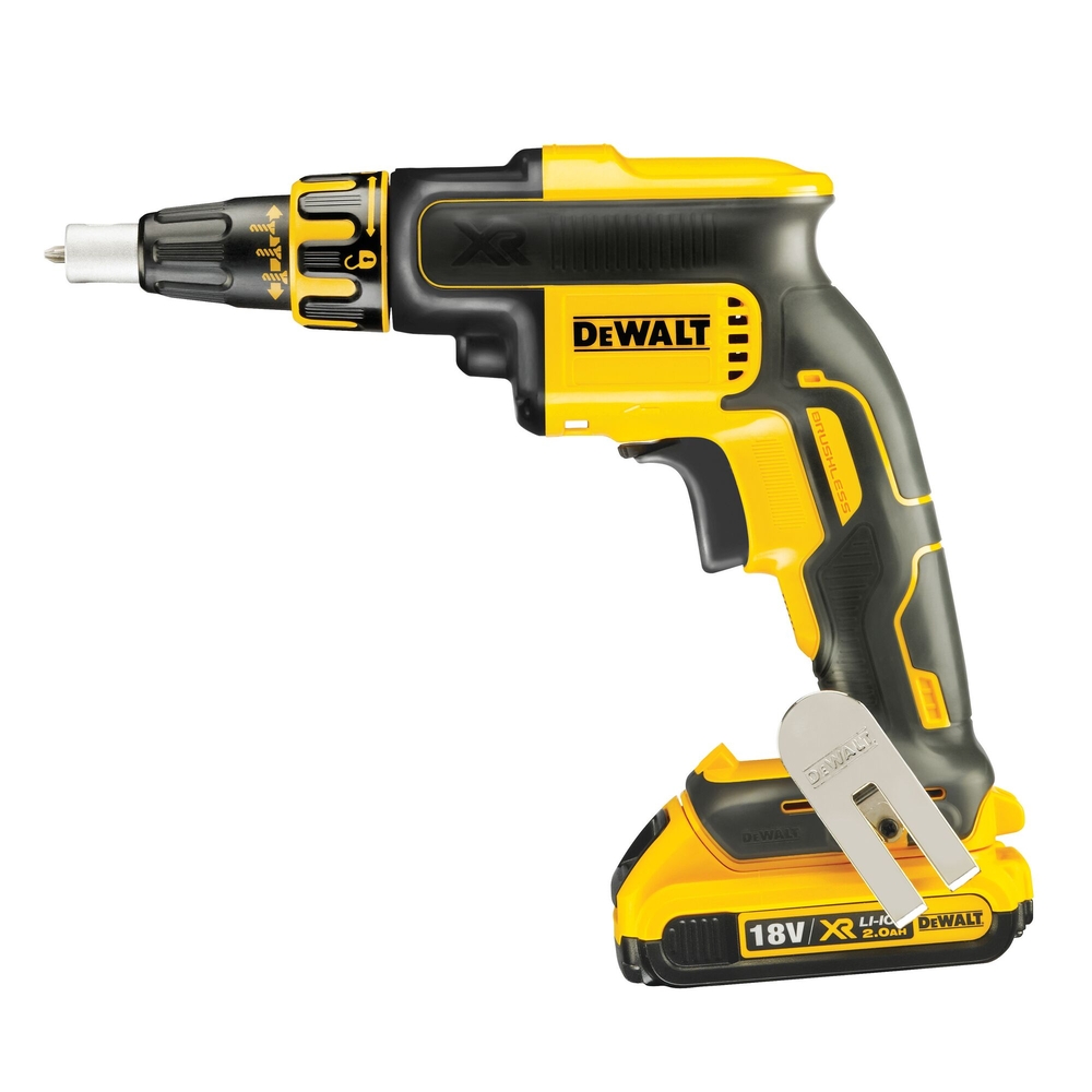 Visseuse à plaques de plâtre XR 18 V 2 Ah Li-Ion Brushless - DCF620D2-QW - DEWALT