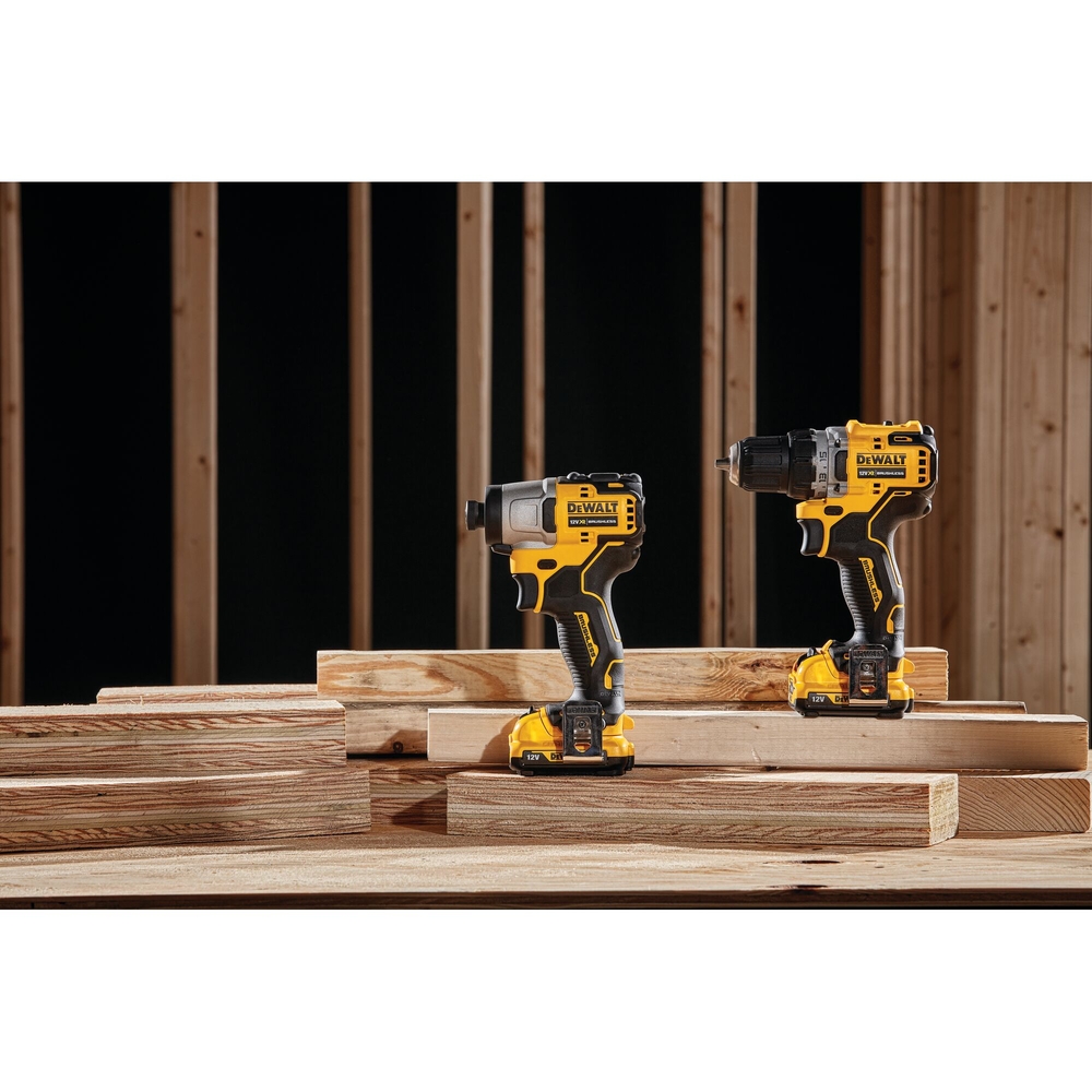 Visseuse à chocs XR 12 V Brushless - sans batterie ni chargeur, clip ceinture  - DCF801N-XJ - DEWALT