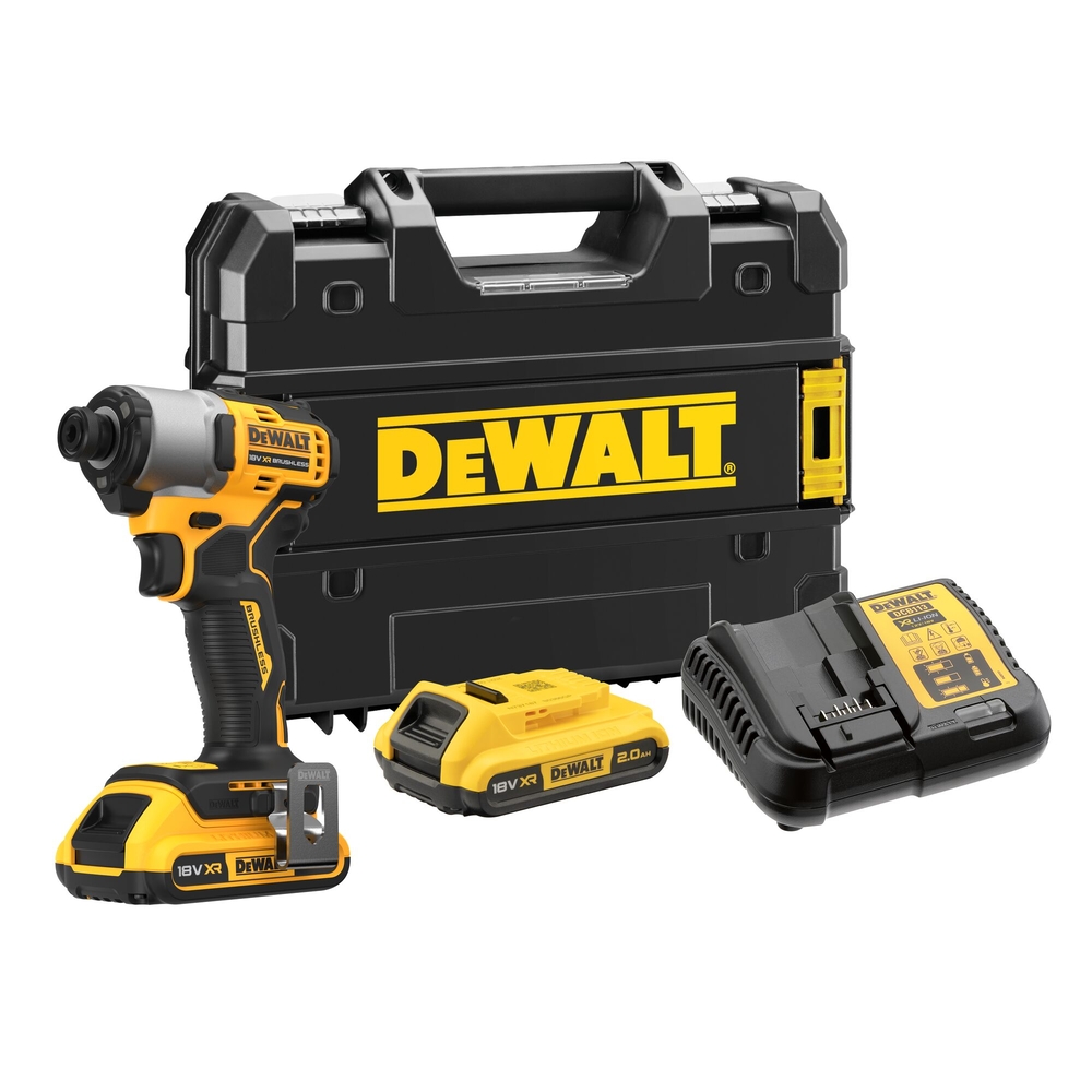Visseuse à chocs compacte XR 18V 2Ah Li-Ion Brushless  - DCF840D2T-QW - DEWALT